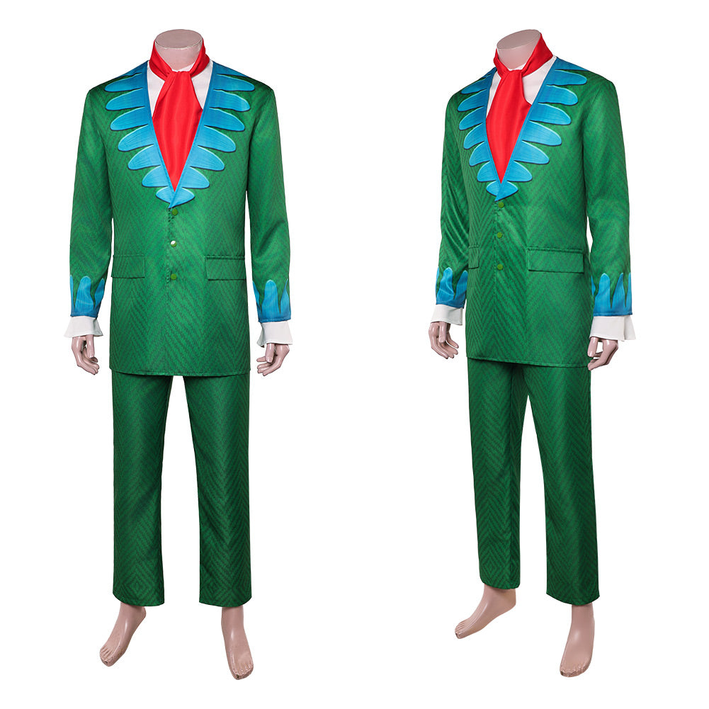 Cosplay Costume Mr. 9 One Piece Live Action 2(2026) TV Cosplay Tenue Verte Homme