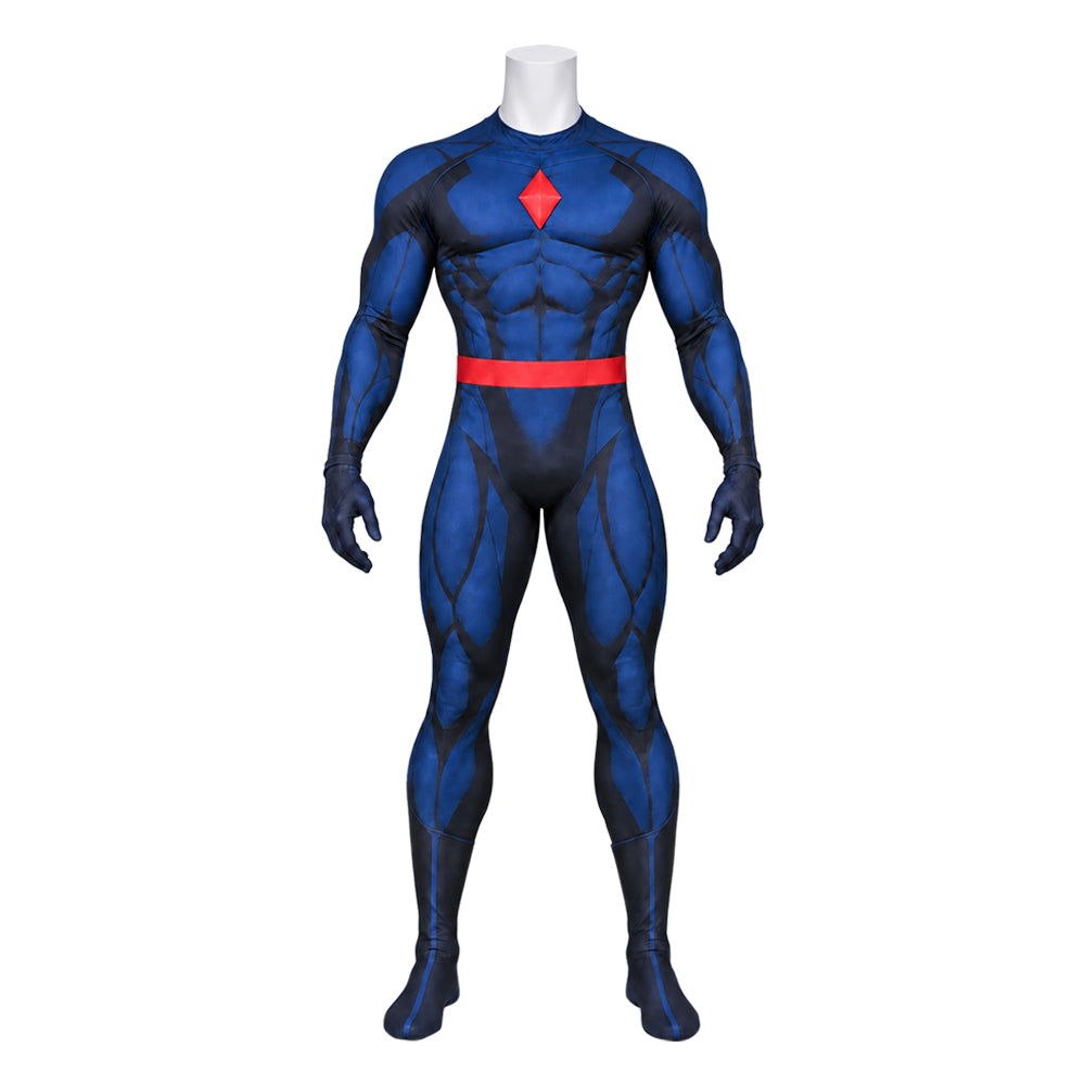 Cosplay Costume Mr. Sinister X-Men '97 Saison 2(2026) TV Cosplay Combinaison Bleue Homme