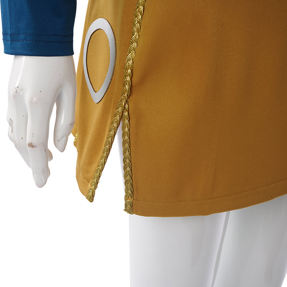 Cosplay Costume Nami One Piece Live Action 2(2026) TV Cosplay Tenue Beige et Blanche Femme