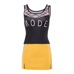 Cosplay Costume Nami One Piece Live Action 2(2026) TV Cosplay Tenue Jaune et Noire Femme
