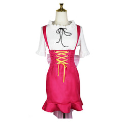 Cosplay Costume Nami One Piece Whole Cake Island Arc Anime Cosplay Tenue Blanche et Rose Femme