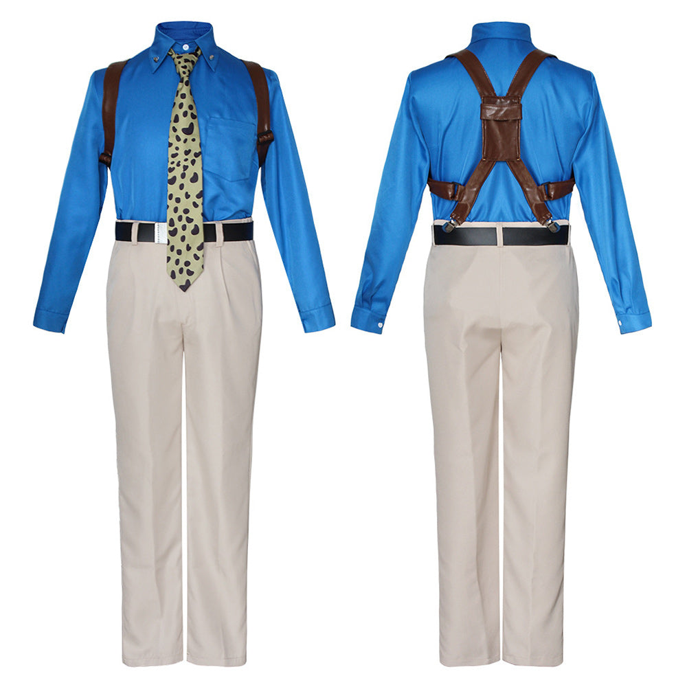 Cosplay Costume Nanami Kento Anime Cosplay Tenue Beige et Bleue Homme