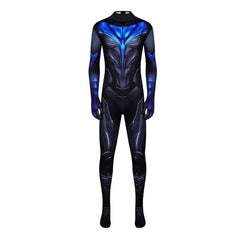 Cosplay Costume Nightwing The Batman Part II(2027) Film Cosplay Combinaison Bleue Homme