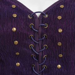 Cosplay Costume Niko Robin One Piece Live Action 2(2026) TV Cosplay Tenue Violette Femme