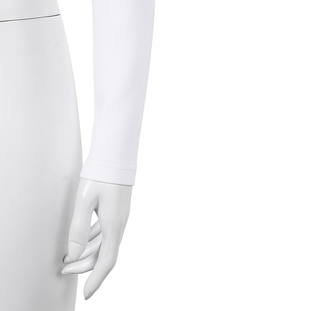 Cosplay Costume Padme Amidala La Guerre des Étoiles Film Cosplay Haut Blanc Femme