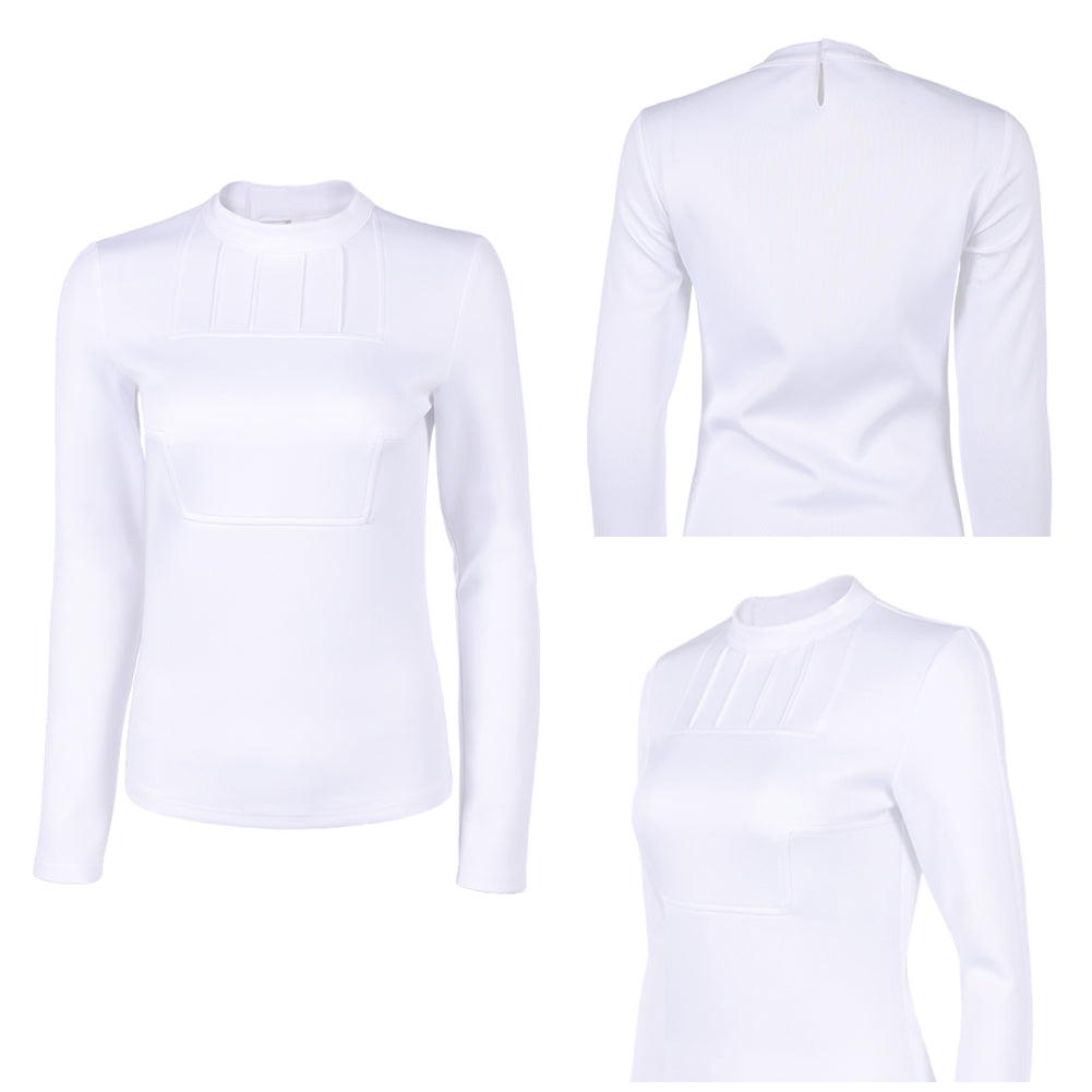 Cosplay Costume Padme Amidala Naberrie La Guerre des Étoiles Film Cosplay Haut Blanc Femme