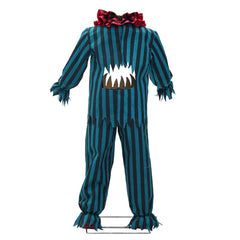 Cosplay Costume Pennywise It Film Cosplay Tenue Noire et Bleue Homme