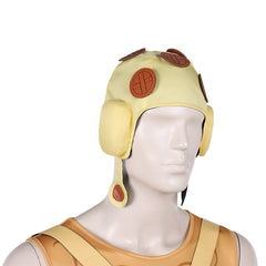 Cosplay Costume Pocoloco JJBA 7(2026) Anime Cosplay Tenue Jaune et Rouge Cosplay Costume