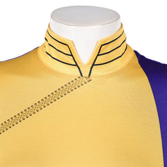 Cosplay Costume Polaris X-Men '97 Saison 2(2026) TV Cosplay Combinaison Bleue et Jaune Femme