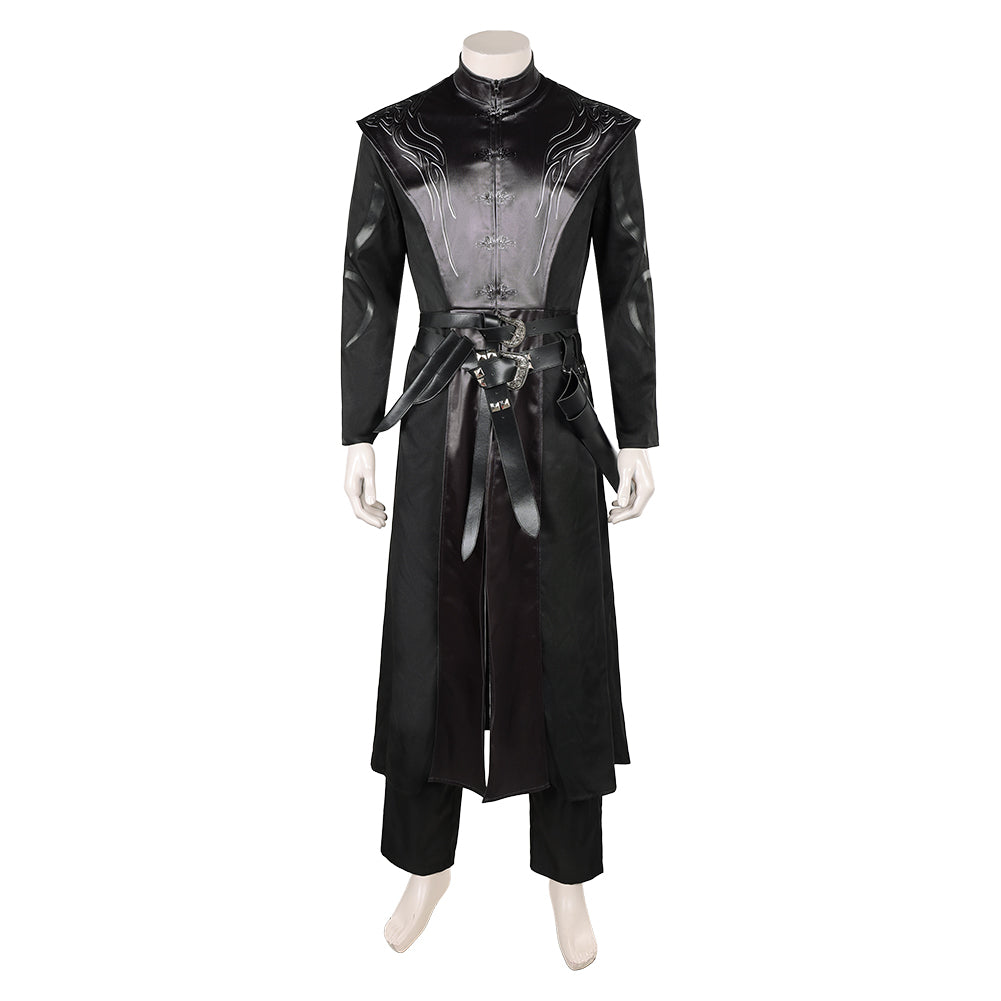Cosplay Costume Prince Daemon Targaryen House of the Dragon 3(2026) TV Cosplay Tenue Médiéval Noire Homme