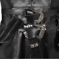 Cosplay Costume Prince Daemon Targaryen House of the Dragon 3(2026) TV Cosplay Tenue Médiéval Noire Homme