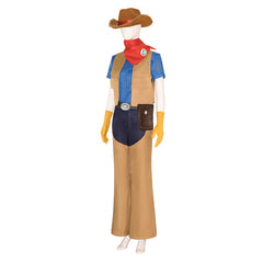 Cosplay Costume Princess Peach The Super Mario Galaxy Movie(2026) Film Cosplay Tenue Marron Femme