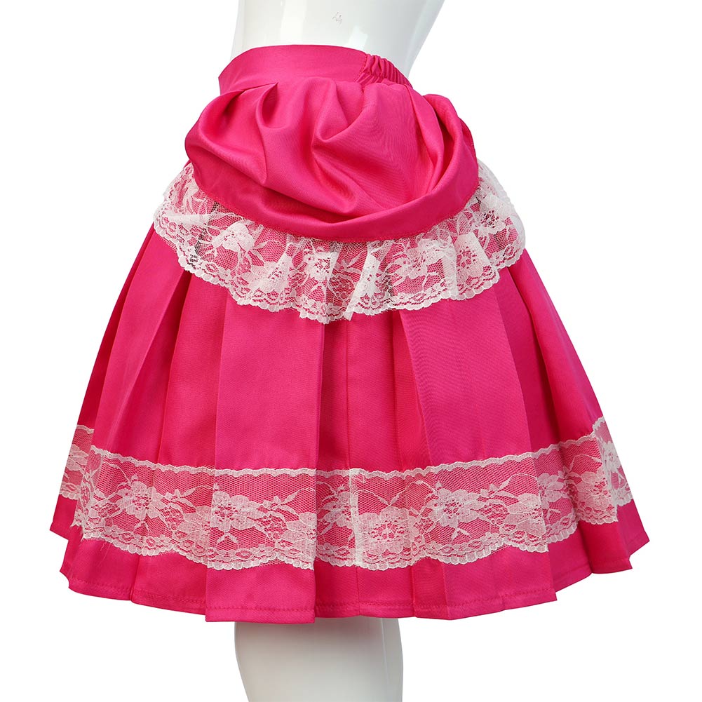 Cosplay Costume Princess Peach The Super Mario Galaxy Movie(2026) Film Cosplay Tenue Rose Enfant