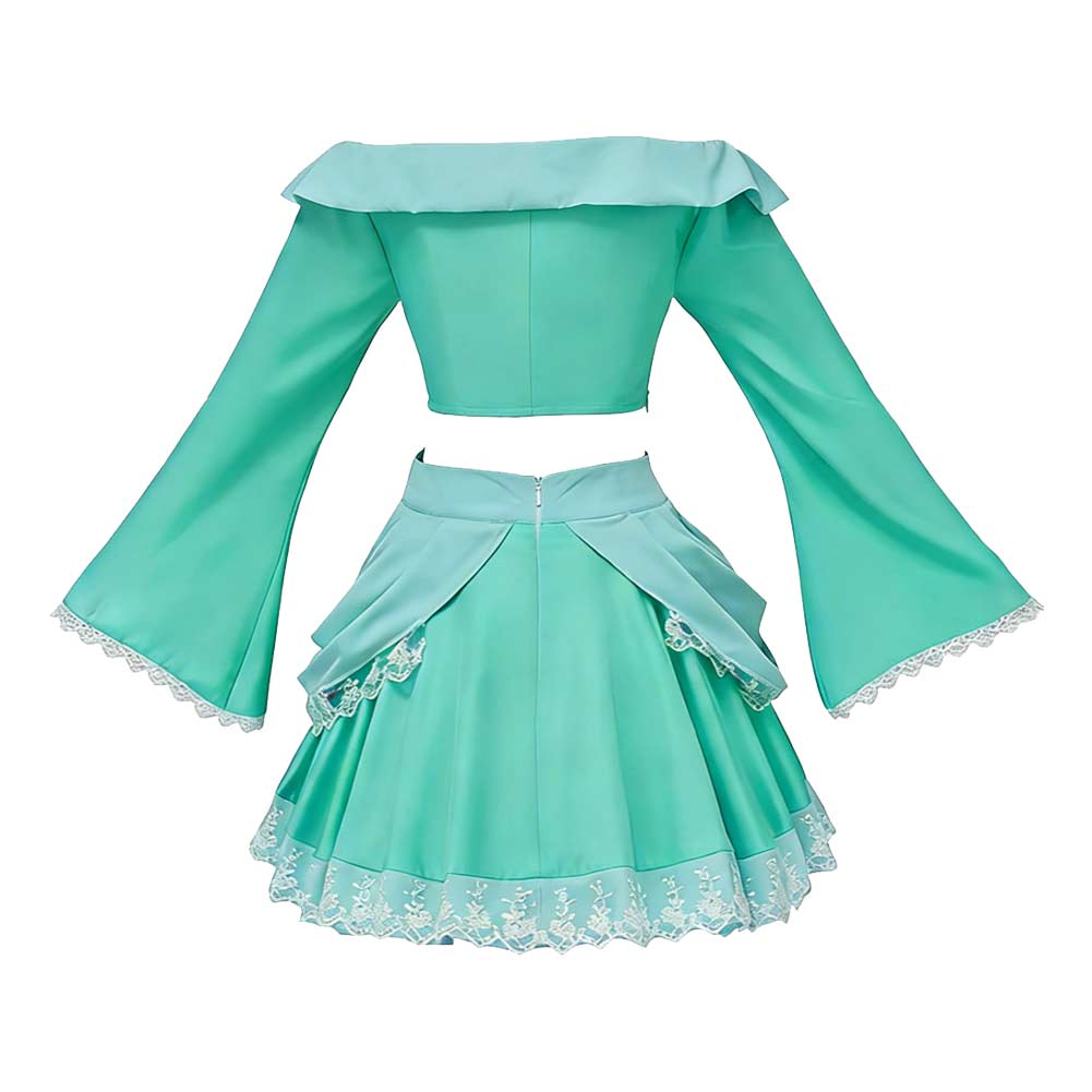 Cosplay Costume Princess Rosalina The Super Mario Galaxy Movie(2026) Film Cosplay Maillot de Bain Bleu Femme