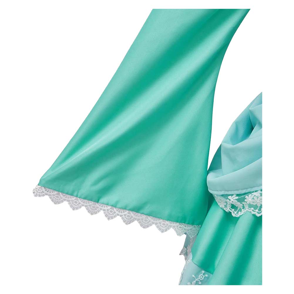 Cosplay Costume Princess Rosalina The Super Mario Galaxy Movie(2026) Film Cosplay Maillot de Bain Bleu Femme