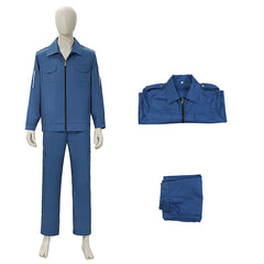 Cosplay Costume Professor X Avengers 5(2026) Film Cosplay Tenue Bleue Homme