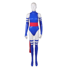 Cosplay Costume Psylocke X-Men '97 Saison 2(2026) TV Cosplay Tenue Bleue Femme