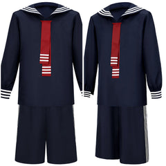 Cosplay Costume Quico La Llorona Film Cosplay Tenue Bleue Homme