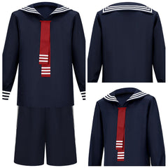 Cosplay Costume Quico La Llorona Film Cosplay Tenue Bleue Homme