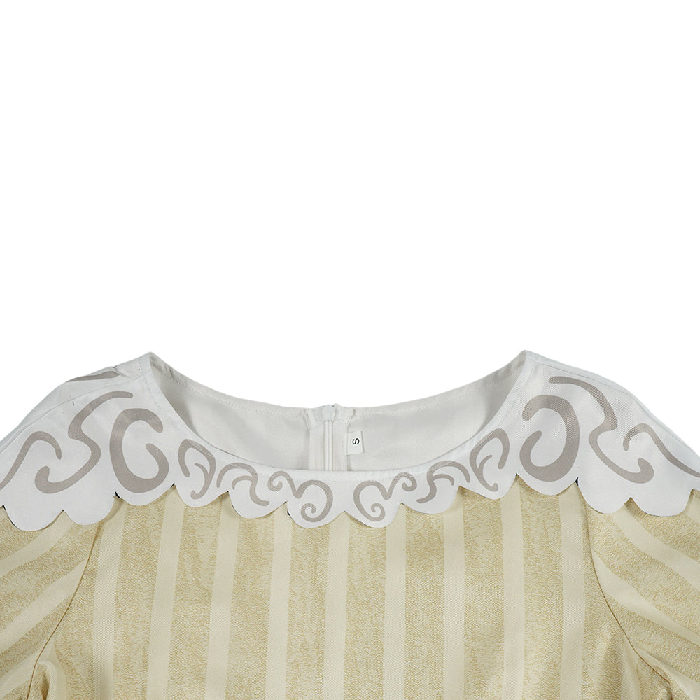 Cosplay Costume R.S Sea of Remnants(2026) Jeu Cosplay Tenue Beige et Verte Femme