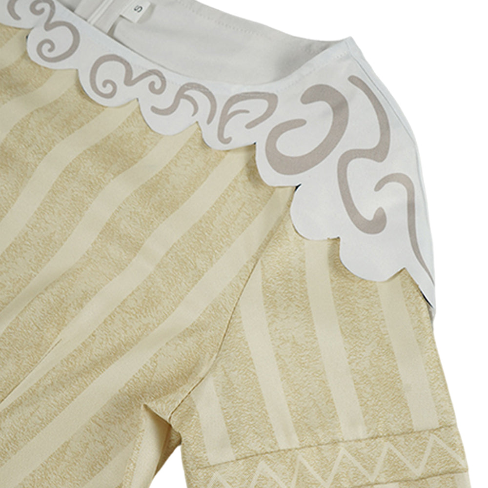 Cosplay Costume R.S Sea of Remnants(2026) Jeu Cosplay Tenue Beige et Verte Femme