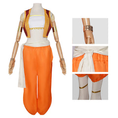 Cosplay Costume Ram Re Zero Saison 4 The Stars that Inscry the Present(2026) Anime Cosplay Tenue Orange Femme