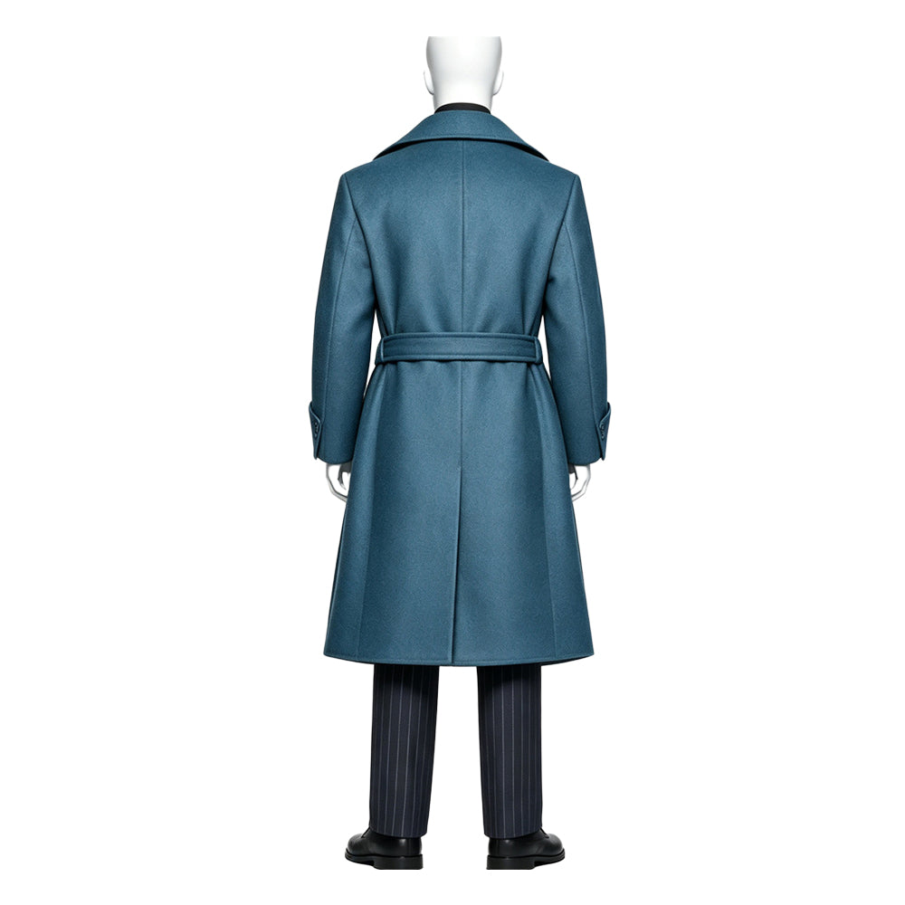 Cosplay Costume Raymond Ray Gunn(2026) Film Cosplay Tenue Bleue et Noire Homme