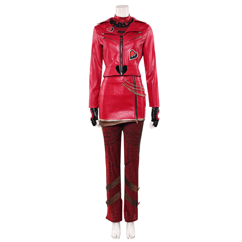 Cosplay Costume Red Descendants: Wicked Wonderland(2026) Film Cosplay Tenue Rouge Femme Ver.2