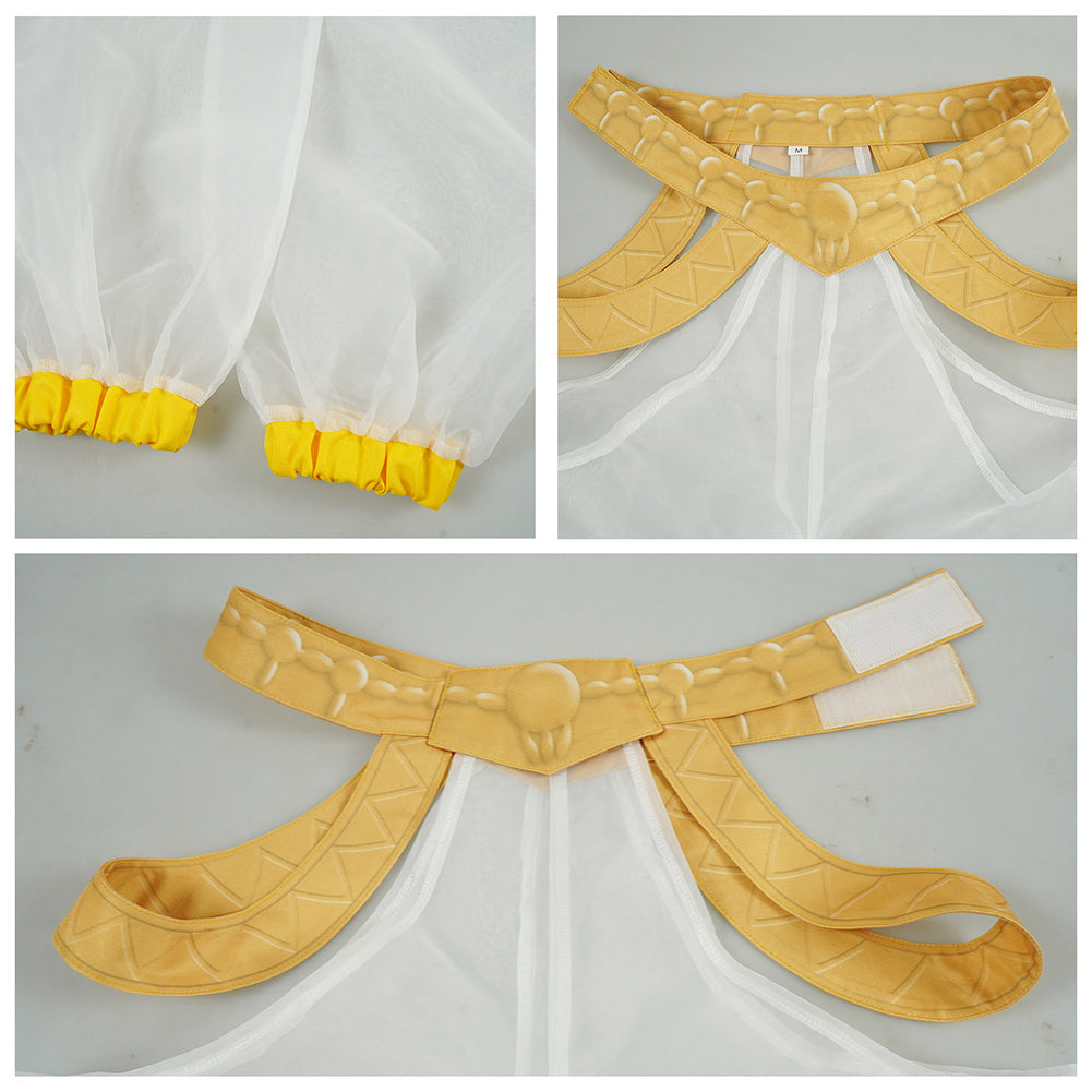 Cosplay Costume Rem Re Zero Saison 4 The Stars that Inscry the Present(2026) Anime Cosplay Tenue Bleue et Blanche Femme