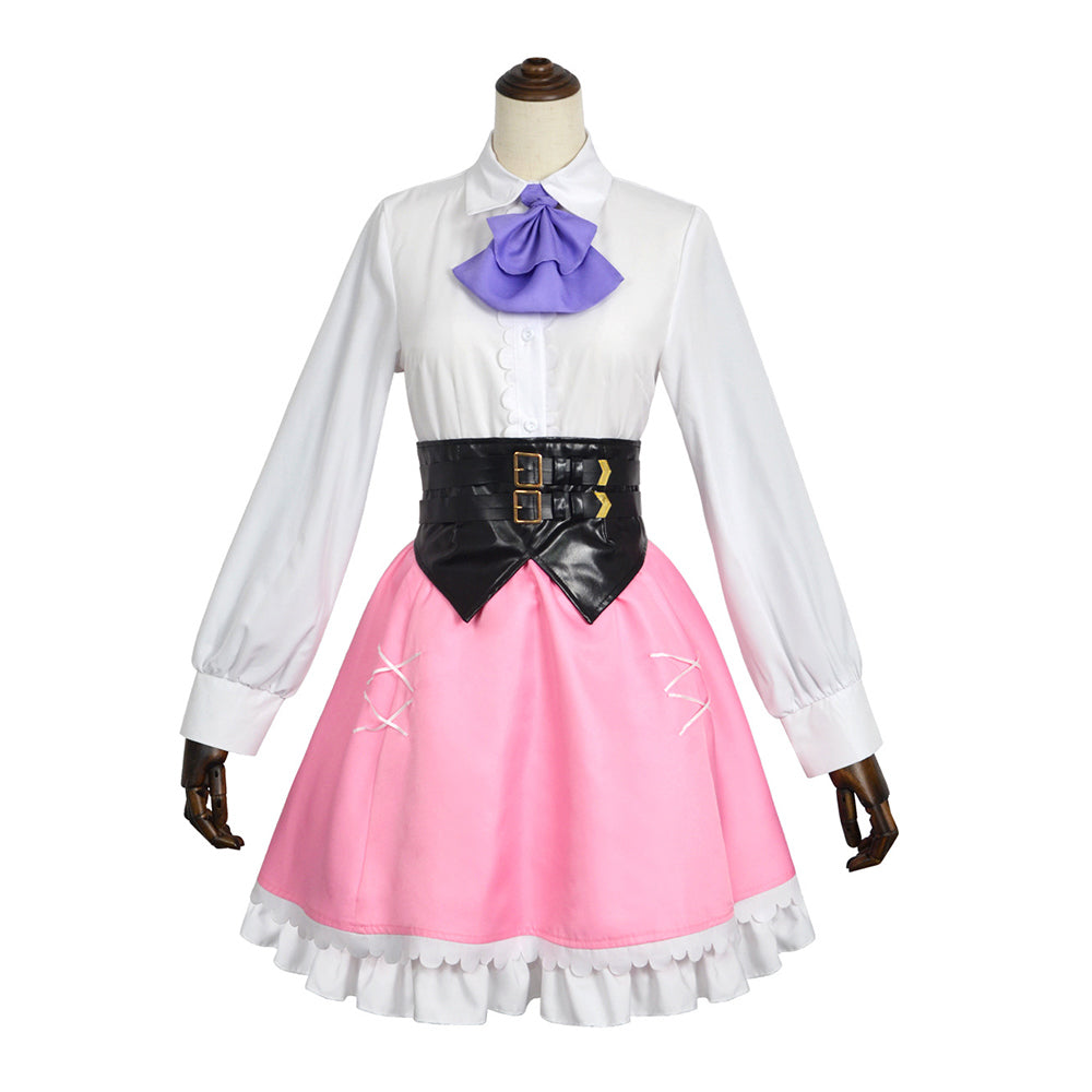 Cosplay Costume Rem Re Zero Saison 4 The Stars that Inscry the Present(2026) Anime Cosplay Tenue Rose Femme