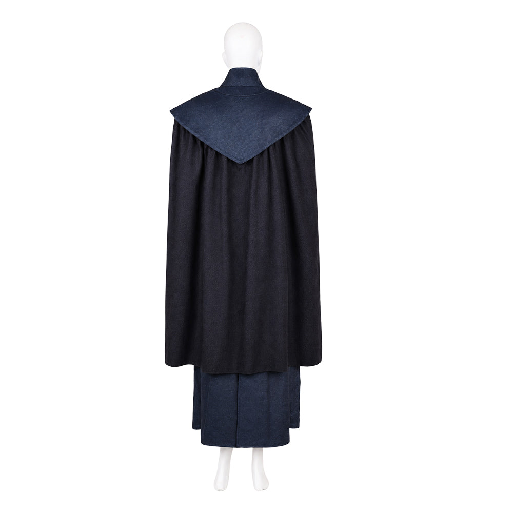 Cosplay Costume Rhaenyra Targaryen House of The Dragon 3(2026) TV Cosplay Tenue Noire et Bleue Femme