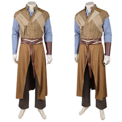 Cosplay Costume Robin Hood On l’appelait Robin des Bois(2026) Film Cosplay Tenue Marron et Bleue Homme
