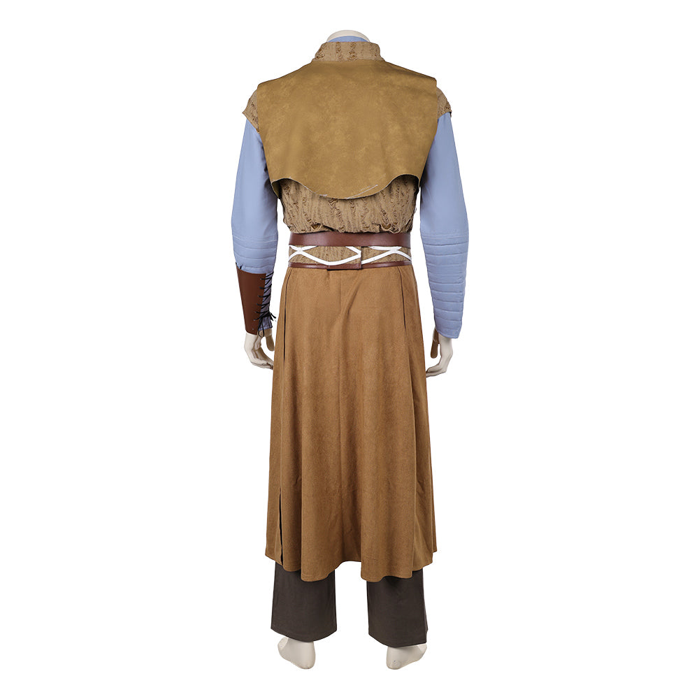 Cosplay Costume Robin Hood On l’appelait Robin des Bois(2026) Film Cosplay Tenue Marron et Bleue Homme