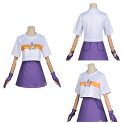 Cosplay Costume Roco Roco Kingdom(2026) Anime Cosplay Tenue Violette Femme