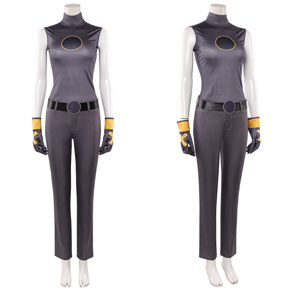 Cosplay Costume Rogue X-Men '97 Saison 2(2026) TV Cosplay Tenue Grise Femme