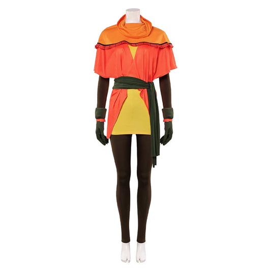 Cosplay Costume Rogue X-Men '97 Saison 2(2026) TV Cosplay Tenue Orange et Jaune Femme