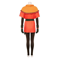Cosplay Costume Rogue X-Men '97 Saison 2(2026) TV Cosplay Tenue Orange et Jaune Femme