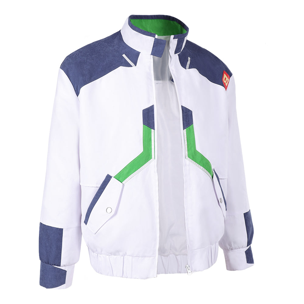 Cosplay Costume Roman Carax Cyberpunk: Edgerunners 2(2026) TV Cosplay Veste Blanche Homme