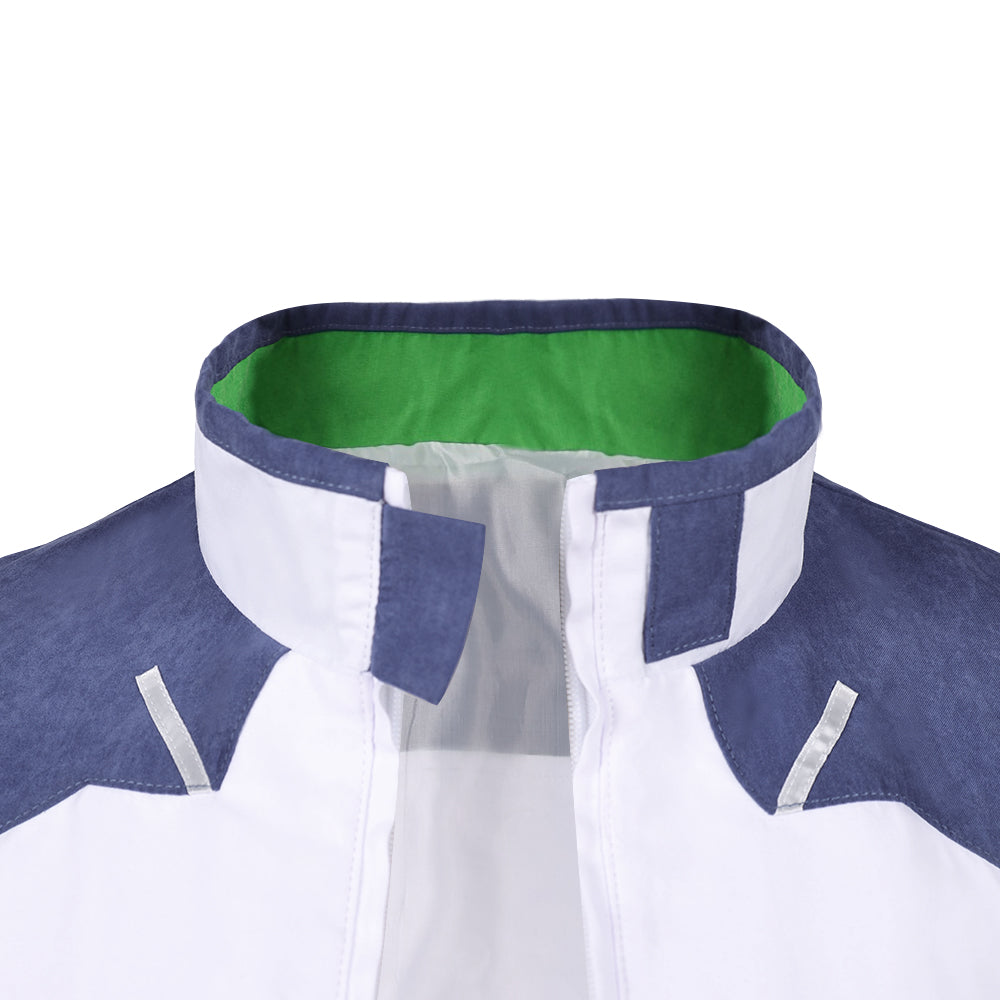 Cosplay Costume Roman Carax Cyberpunk: Edgerunners 2(2026) TV Cosplay Veste Blanche Homme
