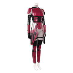 Cosplay Costume Rook Kast Maul: Seigneur de l'Ombre(2026) TV Cosplay Tenue Rouge et Noire Femme