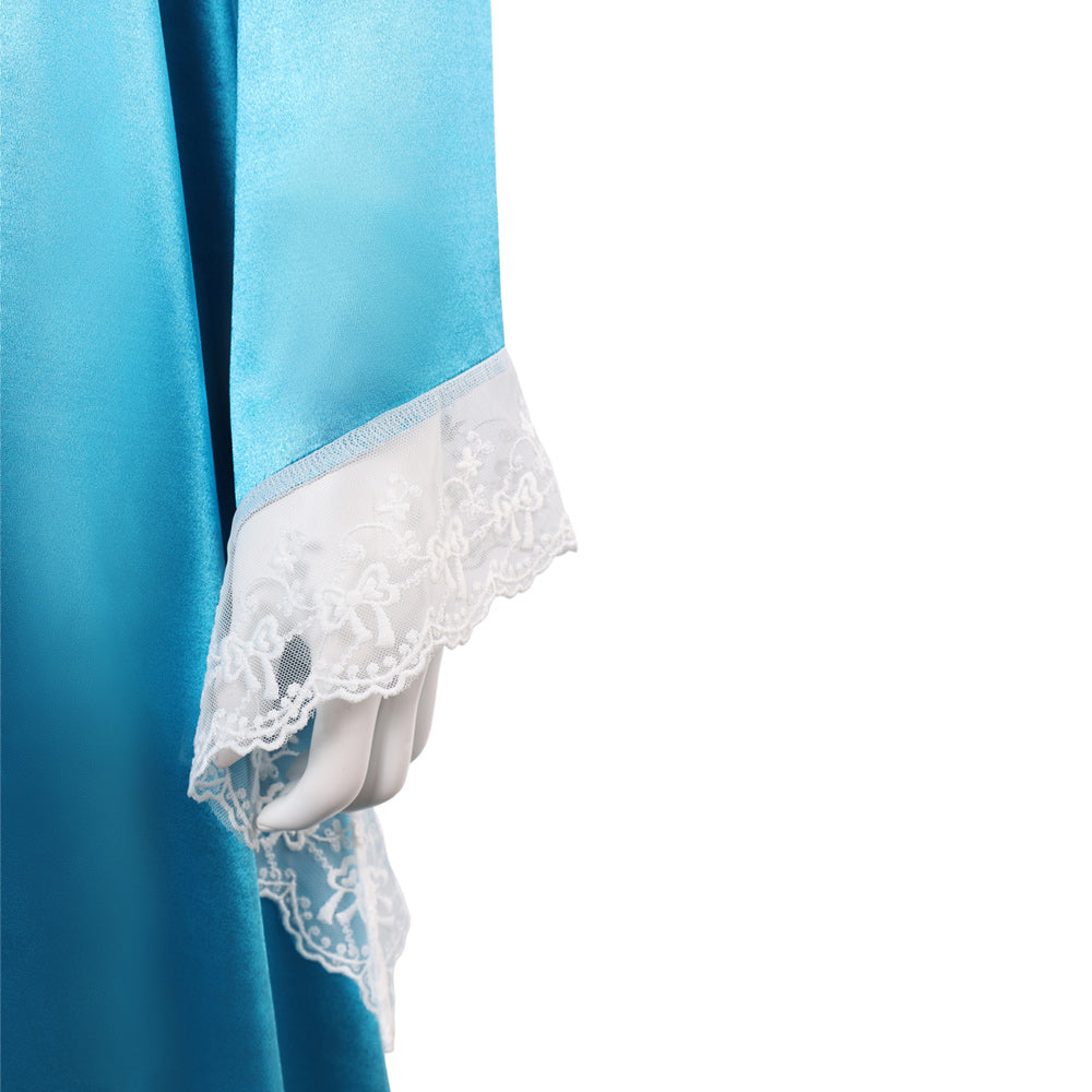 Cosplay Costume Rosalina The Super Mario Galaxy Movie(2026) Film Cosplay Robe Bleue Femme