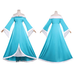 Cosplay Costume Rosalina The Super Mario Galaxy Movie(2026) Film Cosplay Robe Bleue Femme