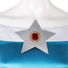 Cosplay Costume Rosalina The Super Mario Galaxy Movie(2026) Film Cosplay Robe Bleue Femme
