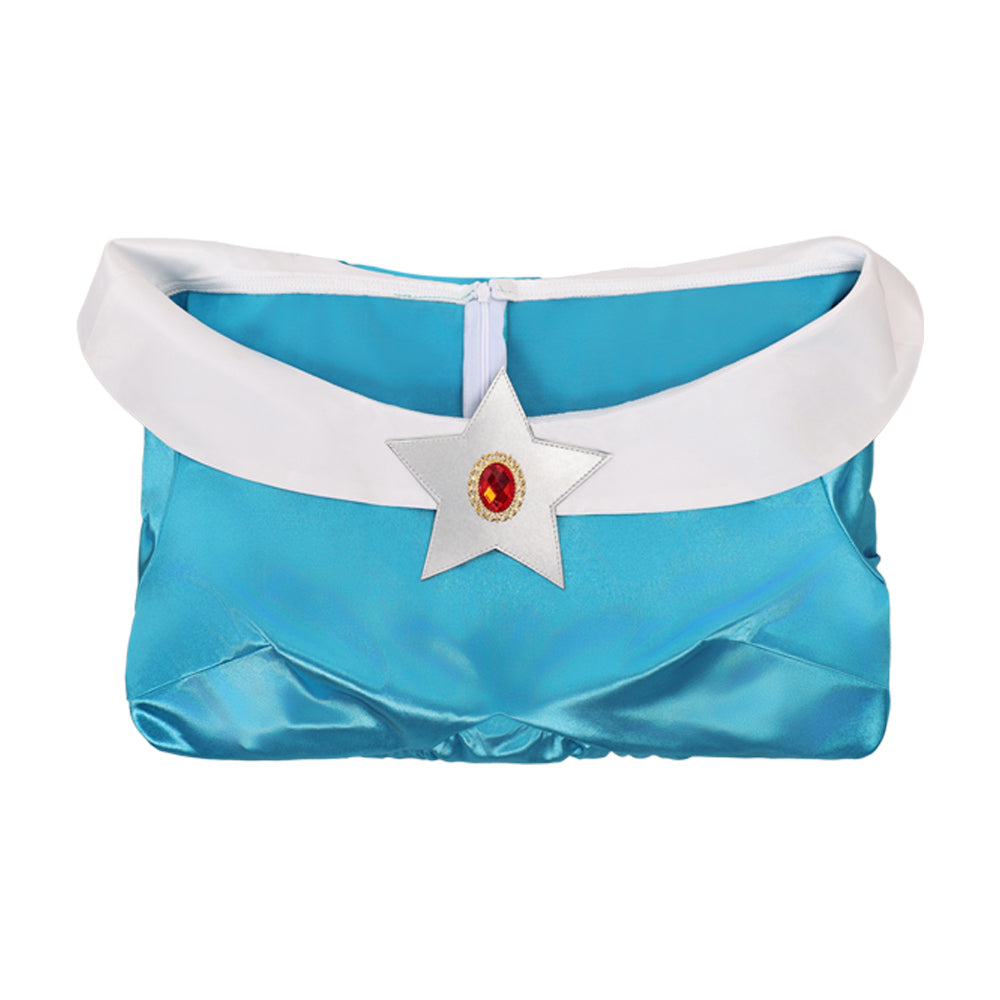 Cosplay Costume Rosalina The Super Mario Galaxy Movie(2026) Film Cosplay Robe Bleue Femme