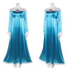 Cosplay Costume Rosalina The Super Mario Galaxy Movie(2026) Film Cosplay Robe Bleue Femme