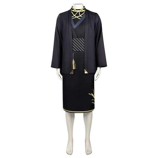 Cosplay Costume Rosei Kantsubaki Shunkashuutou Daikousha: Haru no Mai(2026) Anime Cosplay Tenue Noire Homme