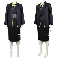 Cosplay Costume Rosei Kantsubaki Shunkashuutou Daikousha: Haru no Mai(2026) Anime Cosplay Tenue Noire Homme