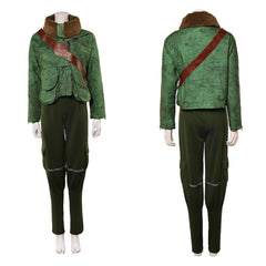 Cosplay Costume Ruthye Marye Knoll Supergirl(2026) Film Cosplay Tenue Verte Femme
