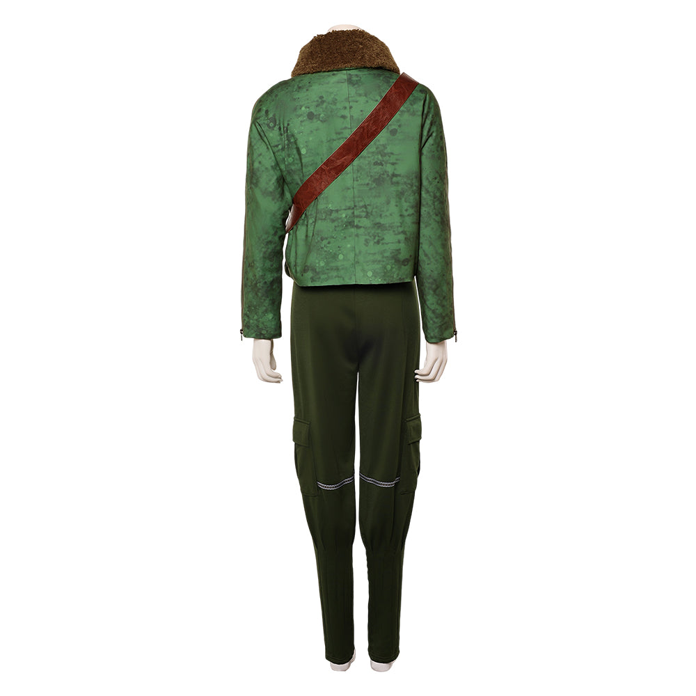Cosplay Costume Ruthye Marye Knoll Supergirl(2026) Film Cosplay Tenue Verte Femme