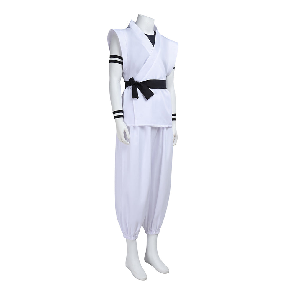 Cosplay Costume Ryomen Sukuna Anime Cosplay Tenue Blanche Homme